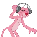 🎶 pink panther, Telegram sticker 18 of 30