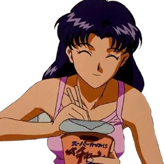 🍜 Капитан Кацураги by @rwywy, Telegram sticker 21 of 32