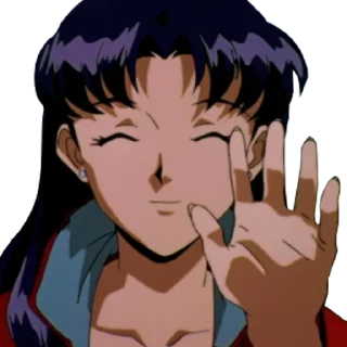 🖐 Капитан Кацураги by @rwywy, Telegram sticker 18 of 32