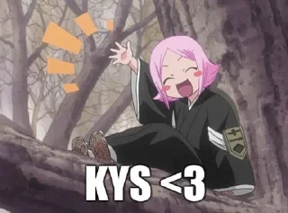 😙 crazy manga pack, стікер Telegram 5 з 71