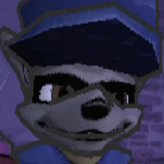 🤓 Sly Cooper, стикер Telegram 8 из 120