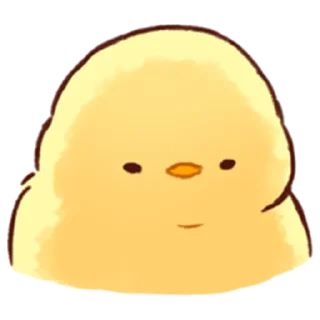 ☹️ Soft and Cute Chick (Autumn), Telegram sticker 24 of 40