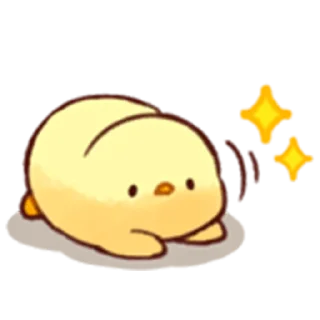 ✨ Soft and Cute Chick (Autumn), Telegram sticker 10 of 40