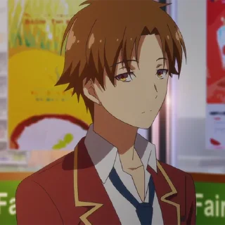 🎴 Ayanokouji, Kiyotaka @xxTokyo_Art, стікер Telegram 17 з 62