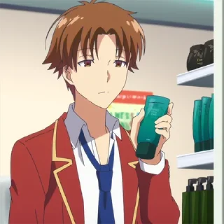 🎴 Ayanokouji, Kiyotaka @xxTokyo_Art, стікер Telegram 15 з 62