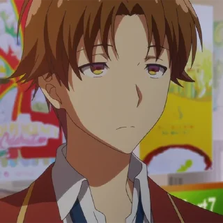 🎴 Ayanokouji, Kiyotaka @xxTokyo_Art, стікер Telegram 16 з 62