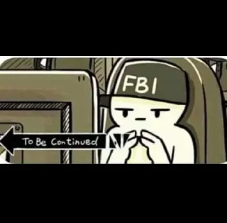 🙃 FBI, стікер Telegram 6 з 73