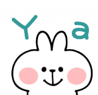 ☺️ @spoiledrabbits, Telegram sticker 7 of 40