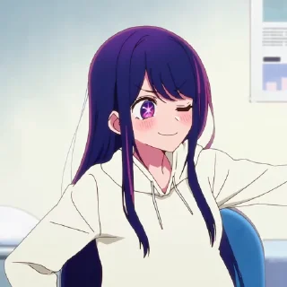 💫 ★ Ai Hoshino (@Miyukotto), стікер Telegram 3 з 40