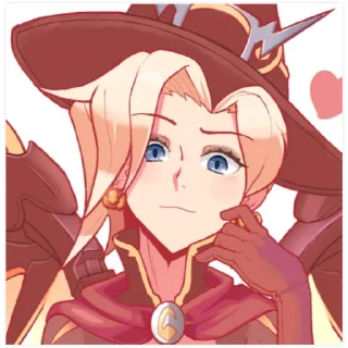 😁 Mercy / Anna Ziegler, sticker Telegram 4 sur 45