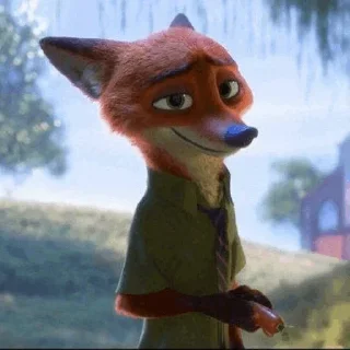 🦊 Nick𝐖𝐢𝐥𝐝𝐞 @GoIdenCIosetFilm, Telegram sticker 7 of 55
