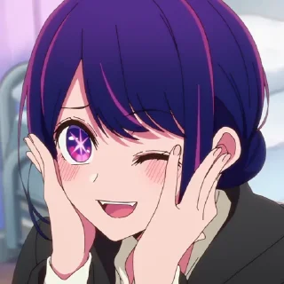 💫 ★ Ai Hoshino (@Miyukotto), стикер Telegram 11 из 40