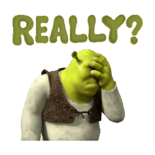 Shrek @MochaStickers