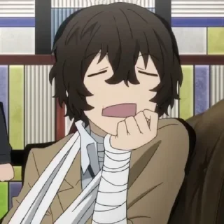 ⏱ dazai ៸ @sukoshidal ., Telegram sticker 15 of 55