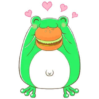 🐸 Keropoyo 1.0, стикер Telegram 13 из 34