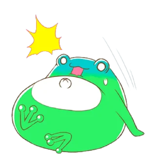 🐸 Keropoyo 1.0, стикер Telegram 17 из 34