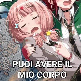 😭 BanG Dream! @ShiniBuu's Pack, sticker Telegram 6 sur 116