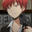 🔪 -「Akabane Karma🔪↯」¦ @kpopstan ♡↯, sticker Telegram 21 sur 120