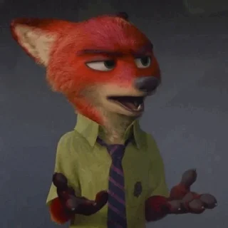 🦊 Nick𝐖𝐢𝐥𝐝𝐞 @GoIdenCIosetFilm, Telegram sticker 10 of 55