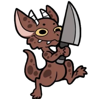 🔪 Kobold's Logic, sticker Telegram 24 sur 84