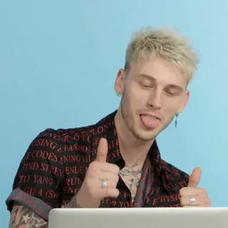 ♠️ - MGK  ♠️, стікер Telegram 8 з 110