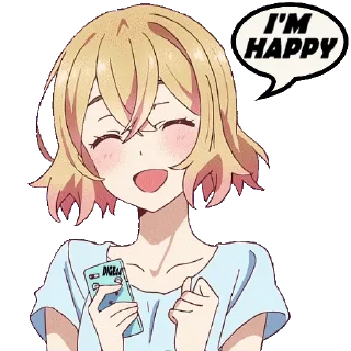 😃 RENT A GIRLFRIEND @STIKERFORALL, Telegram sticker 17 of 50