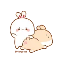 Sticker from Bubu dudu and household