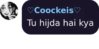 🙂 emoji ♡Coockeis♡'s sticker pack (@YaeMiko_Roxbot) 1 Telegram sticker 23 of 84