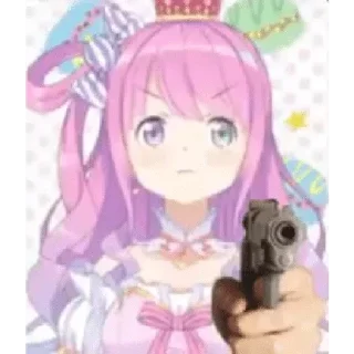 🔫 emoji Hololive Shitpost - @Otakuzdream Telegram sticker 9 of 119
