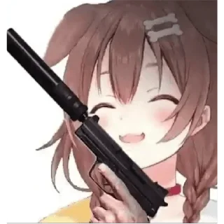 🔫 emoji Hololive Shitpost - @Otakuzdream Telegram sticker 1 of 119