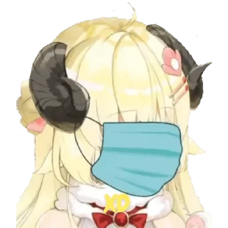 😷 emoji Hololive Shitpost - @Otakuzdream Telegram sticker 7 of 119