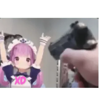 🔫 emoji Hololive Shitpost - @Otakuzdream Telegram sticker 10 of 119