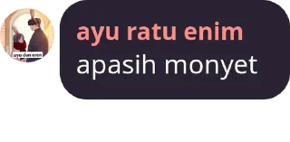 Sticker from yahaha hAyuk 😂🤣🤣😂
