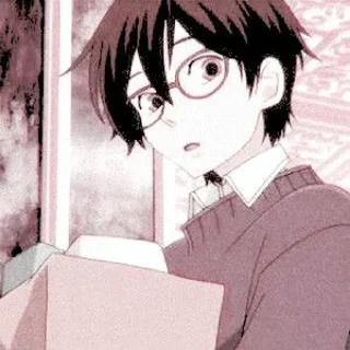 Sticker from Haruhi Fujioka soft filter @aidoruhelp