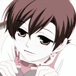 🌸 emoji Haruhi Fujioka soft filter @aidoruhelp Telegram sticker 7 of 30