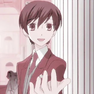 🌸 emoji Haruhi Fujioka soft filter @aidoruhelp Telegram sticker 20 of 30