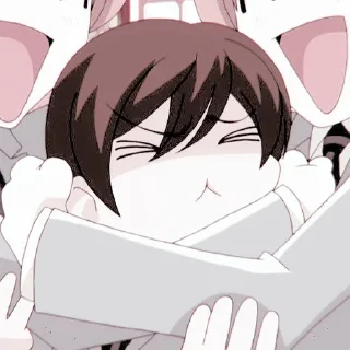 🌸 emoji Haruhi Fujioka soft filter @aidoruhelp Telegram sticker 18 of 30