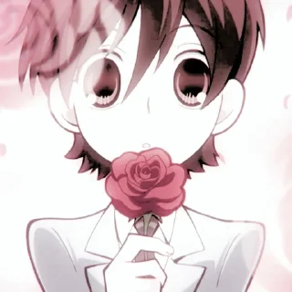 🌸 emoji Haruhi Fujioka soft filter @aidoruhelp Telegram sticker 6 of 30