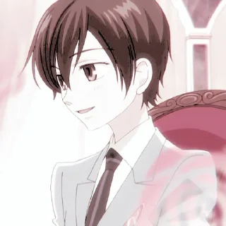 🌸 emoji Haruhi Fujioka soft filter @aidoruhelp Telegram sticker 15 of 30