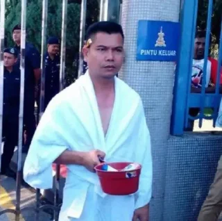 🛀 emoji Malaysian politicians momen Telegram sticker 13 of 35