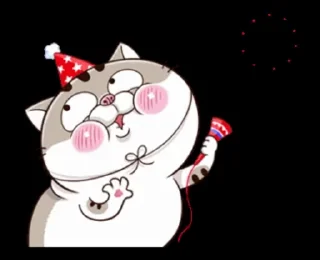 Sticker from Ami fat Cat 😸 { @Lucky_kaif05