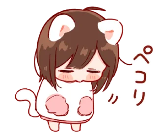 🤍 emoji ㅤㅤ          ˖ これは   @paaci ♡ Telegram sticker 17 of 24