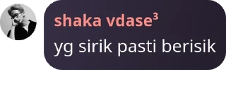 Sticker from shaka.