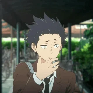☔️ emoji Shoya ishida @Hanim1O Telegram sticker 13 of 120