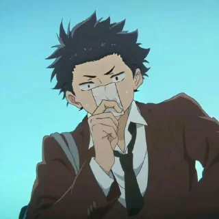 ☔️ emoji Shoya ishida @Hanim1O Telegram sticker 19 of 120