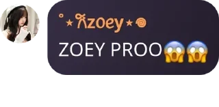 😱 emoji zoey Telegram sticker 6 of 18