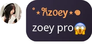 😱 emoji zoey Telegram sticker 4 of 18