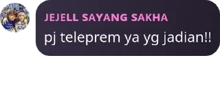 Sticker from alpice (alay tapi kece) pack by @QuotLyBot