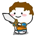 🔥 emoji @Kunju_vavaz's TeleBot Vol.1 (Animated) Telegram sticker 12 of 28