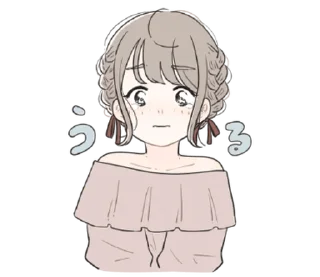 🤍 emoji 소중한 ⸻ @stikie's  ౨ৎ  @pacii Telegram sticker 13 of 40